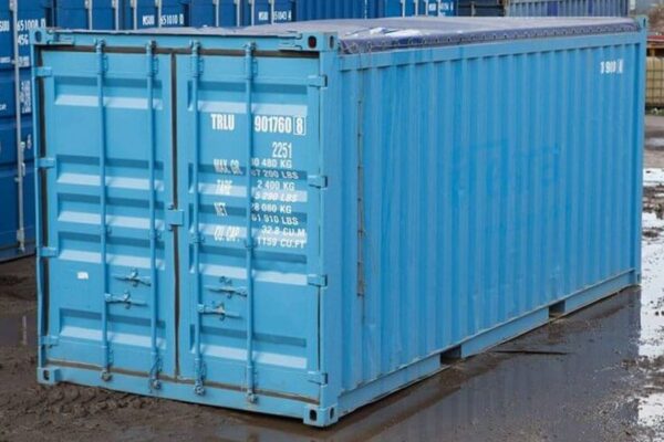 20ft used open top container