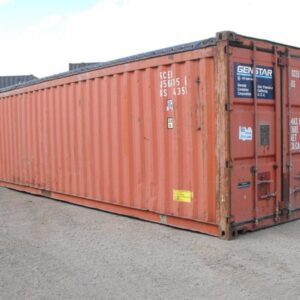 40′ used open top containeron1 jersey unif