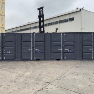 40′ new high cube with side doors