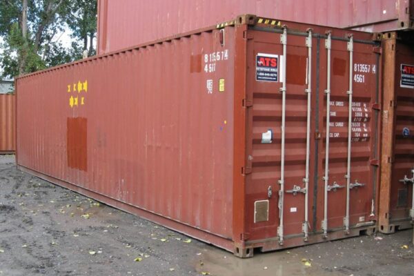 40′ used high cube container