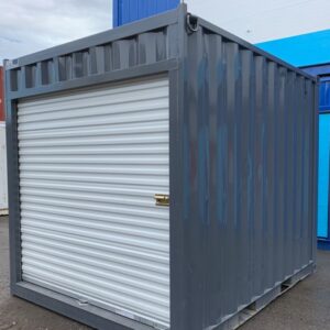 10′ used container with rollup door