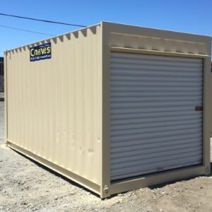 16ft Storage container with roll up door