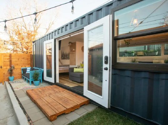 shipping container homes interior